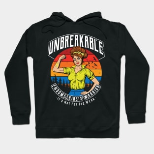 Unbreakable Endometriosis Warrior Hoodie